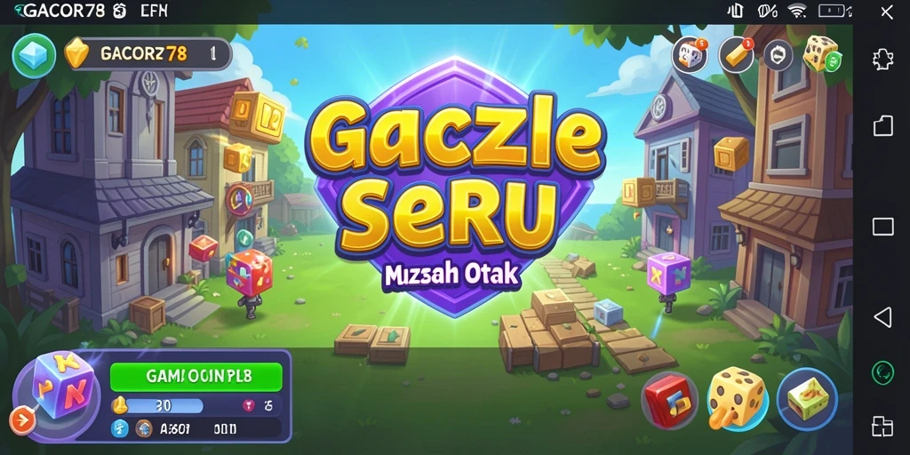 Tampilan permainan GACOR78 yang menuntut strategi dan ketelitian.