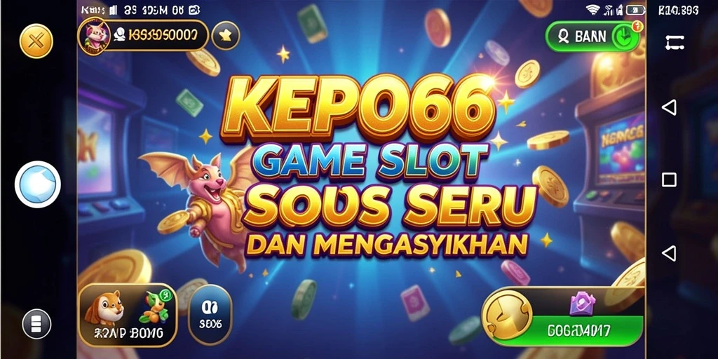 Tampilan gameplay KEPO66 yang seru dan menghibur saat memutar Slot.