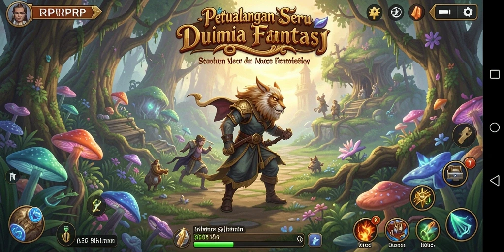 Tampilan gameplay <strong>RPRPRP</strong> yang menakjubkan dan mendebarkan.