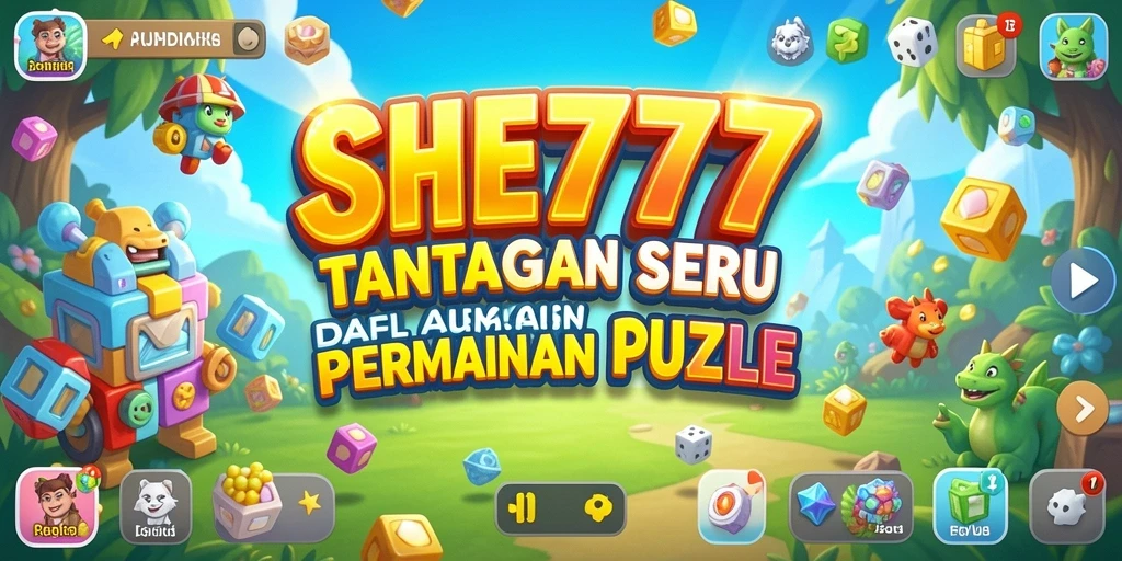 Tampilan gameplay seru di SHE777 dengan teka-teki menantang.